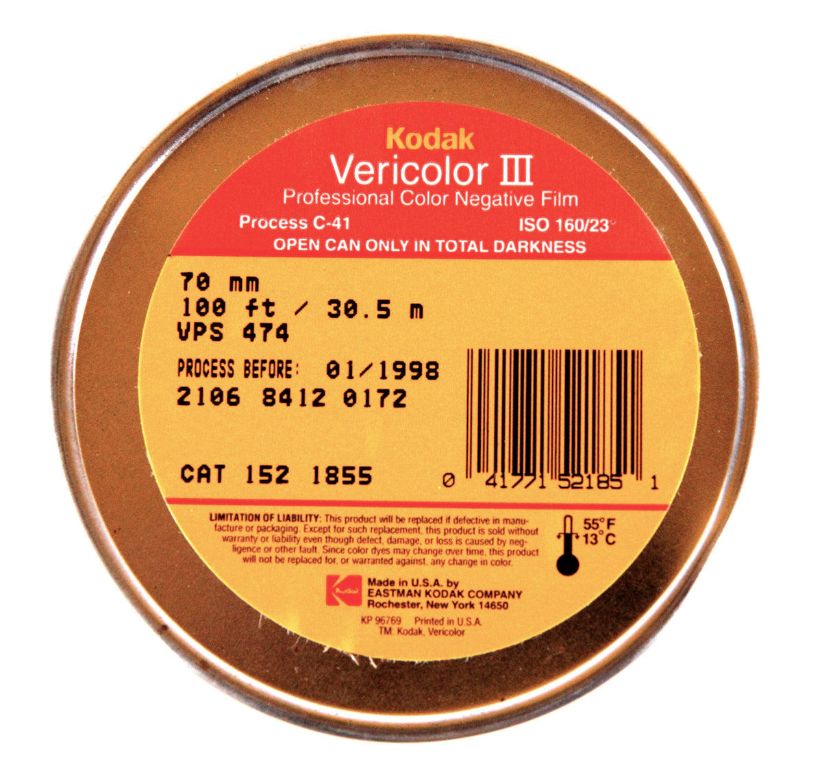 70mm film: Vericolor III – Mercury Works